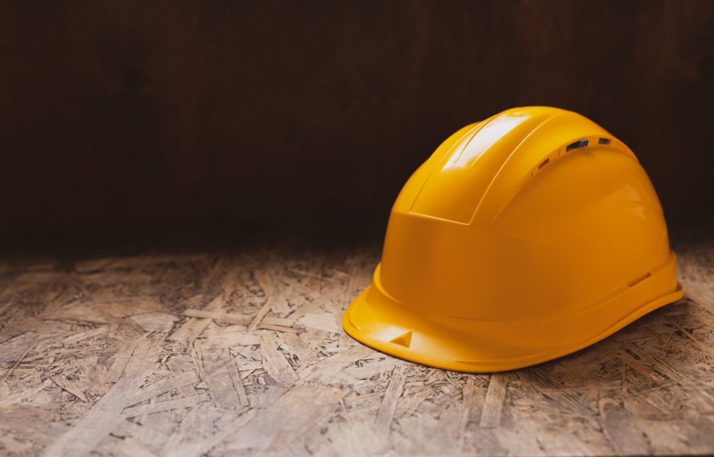 construction hat for project management